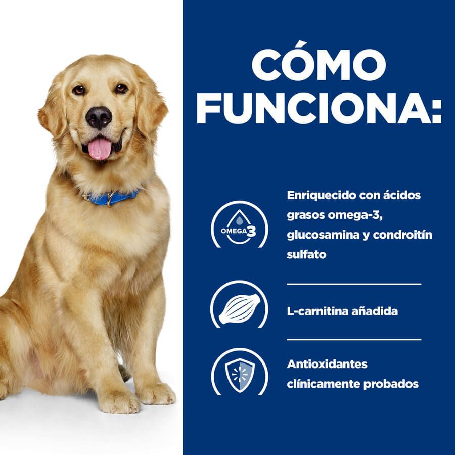 12 kg Hill's Prescription Diet Mobility Pollo pienso para perros, , large indicador imagen numero 4